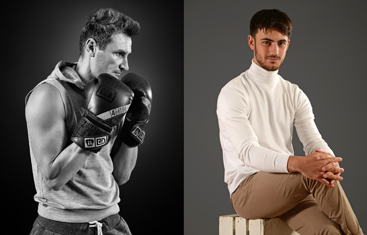 Photographe professionnel pour shooting homme